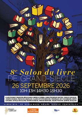 Estelle Maillard au 8e Salon de la librairie du Grand Siècle à Versailles